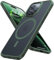 TORRAS Guardian-Mag für iPhone 15 Pro Max Hülle für Magsafe (Unzerstörbare Sturzfestigkeit & Stärkster Magnetisch) Hülle iPhone 15 Pro Max Case Dünn Handyhülle, Matte Grün