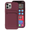 iphone 12 Pro Max Case with Card Slot - Shock Absorbing Silicone Protective Cover and Wallet Function for iphone 12 Pro Max 6.7 inch (Black)
