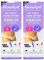Blondépil - Lot de 2 Creme epilatoire femme partie intime. Creme depilatoire femme zones intimes. Peaux sensibles. 81% d’ingrédients d’origine naturelle. Made in Europe. 2x 25ml