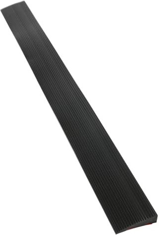 Türschwellenrampe, 900 x 80 x (10-30) mm Gummirampe Auffahrrampe, Rollstuhlrampe Belastung 800 kg für Rollstuhl, Kinderwagen, Rollator oder e Scooter (3,0cm Höhe)