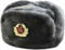 reshmena® Vintage Soviet Army Fur Trapper Hat Mens Russian Trapper Winter Warm Hat Cap with Soviet Badge Unisex Faux Fur Ushanka Flaps Hat Soviet Style Unisex Winter Hat Grey