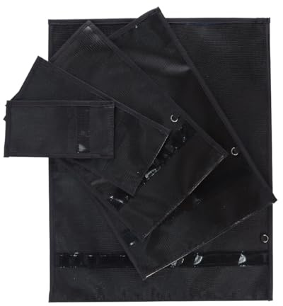 Nicear Lot de 5 Sacs Faraday ignifuges et étanches, Protection des signaux RFID, antivol et Anti-Suivi, Cage Faraday pour Ordinateur Portable, téléphone Portable, clés de Voiture et Radio
