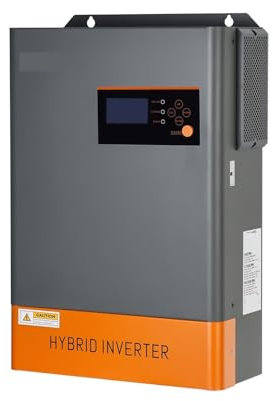 Onduleur Hybride Solaire triphasé parallélisable 6200 W 48 V Onduleur de Stockage d'énergie 120 A Machine Tout-en-Un(POW-HVM6.2K-48V-LIP)