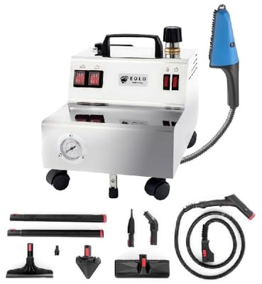EOLO Nettoyeur Vapeur GV05 SB200C Professionnel Contre Punaises Lit Œufs De Punaises Parasites Germes Bactéries Désinfecte Assainit Insecticide Brosse Désinfection Désinsectisation Efficacité A++