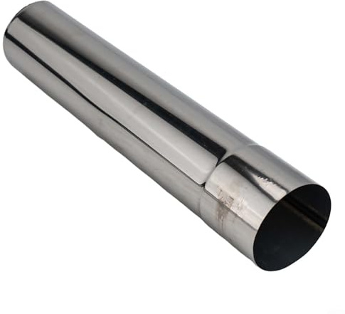 Tubo de escape de acero inoxidable para estufas de leña, diseño de chimenea de alto rendimiento (300 (grande 60 pequeño 59) mm)
