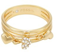 Fossil Sutton Damen Goldfarben Messing Ring, JA73047107