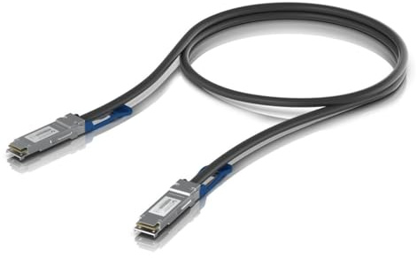 Ubiquiti QSFP28 Direct Attach Cable with a 100 Gbps max Data, UACC-DAC-QSFP28-0.5M-10