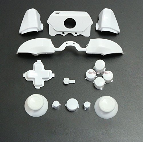 Bumpers Triggers Buttons DPad LB RB LT RT für Xbox One Elite Controller, Weiß, 3,5 mm