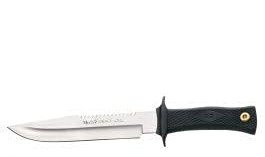 Muela- MIRAGE-23. Cuchillo Herramienta para Caza, Pesca, Camping, Outdoor, Supervivencia y Bushcraft