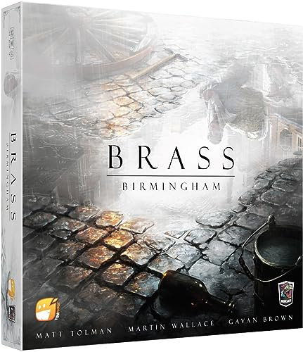 Funforge – Asmodee – Brass Birmingham – Gesellschaftsspiele – Brettspiele ab 14 Jahren – 2 bis 4 Spieler – französische Version