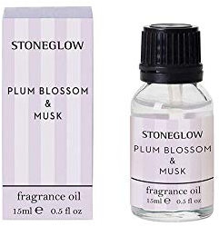 Stoneglow Modern Classics Collection - Plum Blossom & Musk 15ml Scented Fragrance Oil - (Lilac)