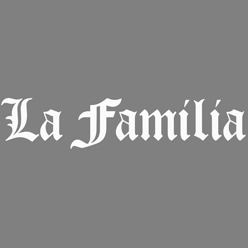 Decus La Familia XXL 0344 (weiß) // Sticker OEM JDM Style Aufkleber