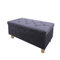 Comfort-Pur Sitzbank Sitzhocker Sitztruhe mit Stauraum Aufbewahrungsbox (Grau Select)