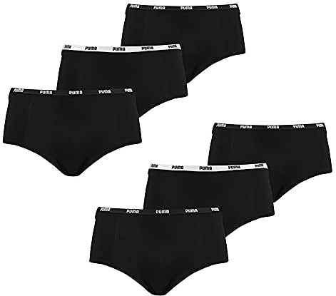 PUMA, Damen Minishorts, 6er Pack