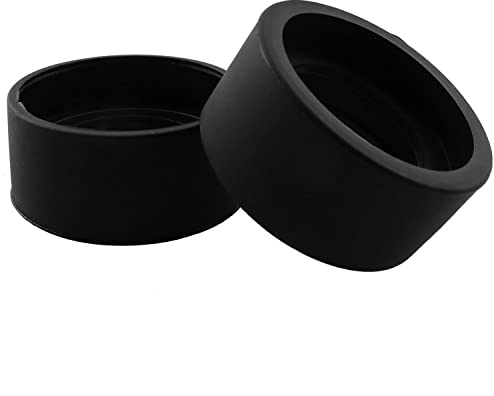 LQ Industrial Okular-Augenmuschel, weiches Gummi, Okularschutz für 32-36 mm Stereo-Mikroskop (flacher Winkel), 1 Paar