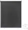 YUENFONG Tenda a Rullo da Esterno Tenda a Rullo Oscurante per Finestra per Balcone, Protezione Solare da Sole (180 X 240cm, Antracite)