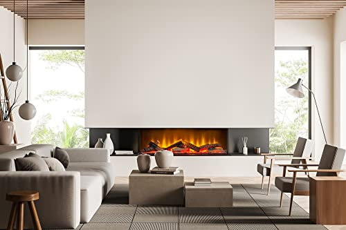 Acantha Aspire Panoramic Media Wall Electric Fire (42/105cm)