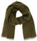 Einfarbiger Khaki grün Schal Damen 20% Baumwolle 80% Viskose mit Fransen - Moderne Fashion Damen Stola - Langer und Rechteckiger Tuch 180 cm x 90 cm - Dünnes und Weiches Schaltuch