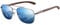 ZENOTTIC Sonnenbrille Herren Damen Polarisiert Pilotenbrille Retro Holz Und Metall Material UV 400-Schutz