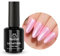 Beetles Smalto UV Gel Brillantini Rosa Glitter 15ml Colore Glitter Sirena Rosa Gel Smalto Regalo per Nail Art Fai da Te Manicure Domestica Regalo per Donne