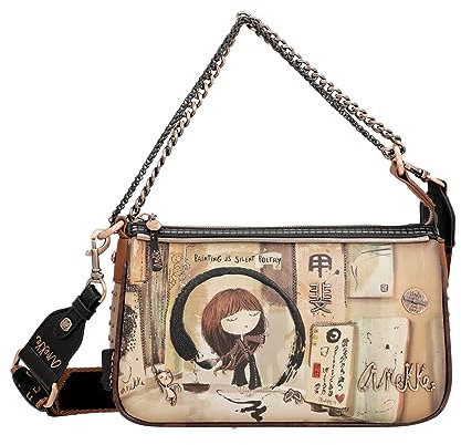 Anekke Shoen Black Umhängetasche 24 cm