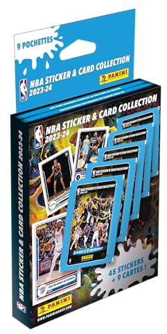 Panini 004605KBF9 Basket NBA US 2023-2024 Blister 9 Hüllen