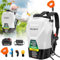 VaxMay Spruzzatore a batteria da 12,5 l, alimentato a batteria, funziona con batteria Makita 18 V, spruzzatore di erbacce a batteria 75 psi, bacchetta telescopica, 5 ugelli, batteria da 2,5 Ah