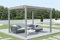 Cazeboo Pergola bioclimatique Santa 3x2,5m Aluminium Taupe