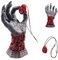 Behelit Halskette Berserker Hand Gottes Figur Statue Merch Halloween Skelett Hand Dekor Home Anime Harz Ornament (B)