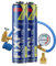 FIXFY Kit complet 5 en 1 : tuyau avec manomètre & adaptateur + 2 × réfrigérant de rechange R1234YF (huile, mastic, agent de séchage, colorant UV) – Pour véhicules à partir de l'année de construction