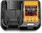 Batterie Li-ion 20 V/60 V 6,0 Ah avec chargeur BDC112 – Compatible avec Dewalt DCB206/DCB200 – Remplacement haute capacité for tondeuses à gazon, perceuses et équipements d'extérieur sans fil(Dewalt c