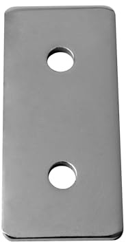 KLAK 30 - Verbinderplatte - I - 60x25mm Aussen Flachverbinder 30x30 Aluprofil - 4 Stück