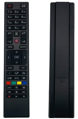 IOOIQQ RC-4876 Télécommande pour RC4876 High One Hitachi ITT JVC Kendo OK 32HE1410S1,24HE1410S1DVD,40HE1411S1,HI3200HD,HI4900UHDLT28HA52U LT32HG52U LT32HG52U LT32H32HHHG52U G62U 24HE1410S1