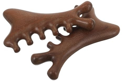 Mikikit Massagekamm für Kopfhautpflege 2 Stück-pack zur Kopfhautmassage mit Breiten Zinken und Haarkamm und Haarstyling zur Reduzierung von Haarbruch