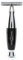 Edwin Jagger Black & Chrome DE Rasierhobel