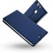 Radoo Cover Huawei P9 Lite, Slim-Fit Folio Premium Custodia Vintage PU Pelle con [Kickstand] Tasca Stile Unico Sottile Funzione TPU Antiurto Flip Cover a Libro per Huawei P9 Lite(Blu)
