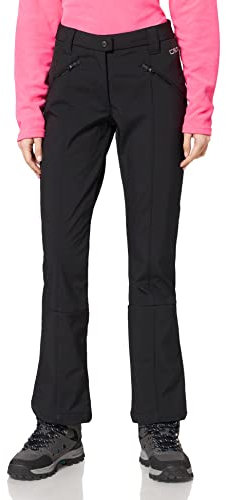CMP - Damenhose mit innenliegender Gamasche, Schwarz, L