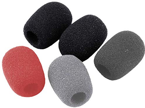 Zoom WSL-1 Windscreens for Lavalier Microphone, Pack of Five Windscreens, Reduce Wind Noise, Designed for Use With LMF-1 and LMF-2