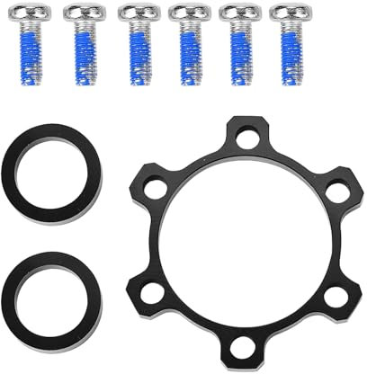 Dilwe Adattatore di conversione per Bici da Corsa, 1 Pezzo in Lega di Alluminio Adattatore per Asta di Spinta Posteriore per Bici(Anteriore)