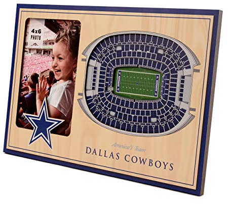 YouTheFan NFL Dallas Cowboys 3D StadiumViews Picture Frame