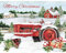 Lang 1004844 Weihnachtskarten, Schneetraktor, in Box