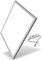 lampada Pannello A Led 48W Quadrato 60 X 60 Cm Plafoniera Ad Incasso Luce Bianca
