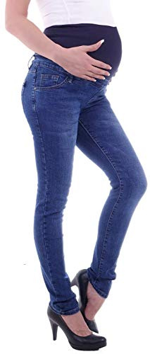 Style-Station Damen Umstandsjeans Schwangerschaftsjeans Slim