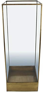 Engelnburg Laterne Windlicht Messing Gold 40x15x15