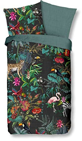 Good Morning! Renforcé Bettwäsche 2 teilig Bettbezug 135 x 200 cm Kopfkissenbezug 80 x 80 cm Funky 7060.99.08 Multi