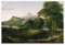 Der Weg des Imperiums (Der arkadische oder ländliche Zustand) Poster von Thomas Cole 150 x 100 cm Wandbilder Wanddeko