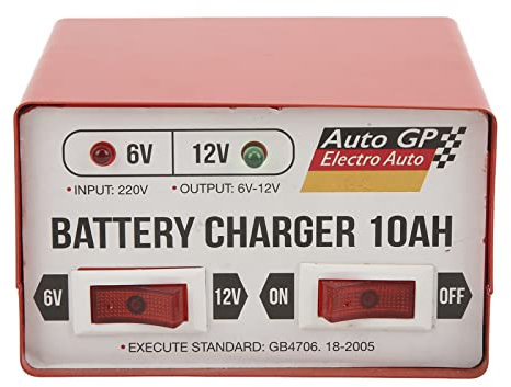Aramox Chargeur de Batterie Intelligent pour Voiture Rapide Réparation Machine 6V 12V Chargeur de Batterie Portable Mainteneur de Batterie Chargeur d'entretien Réglable Rouge