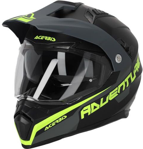 ACERBIS CASCO FLIP 2206 NERO/GRIGIO M