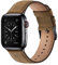 WFEAGL Lederarmband Kompatibel mit Apple Watch Armband 49mm 44mm 45mm 42mm 46mm,Echtes Lederband Ersatzarmband Herren Damen armbands für iWatch Series Ultra SE 10 9 8 7 6 5 4 3 2 1,Braun