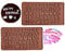 BAMUTU Alphabet Chocolate Mould 2 Pack Letter Silicone Mold for Cake Decorations, Candy & Sweets, Non-Stick Baking Tray for DIY Desserts, Ice Cubes, Kids Party (A-Z, Food Grade,)